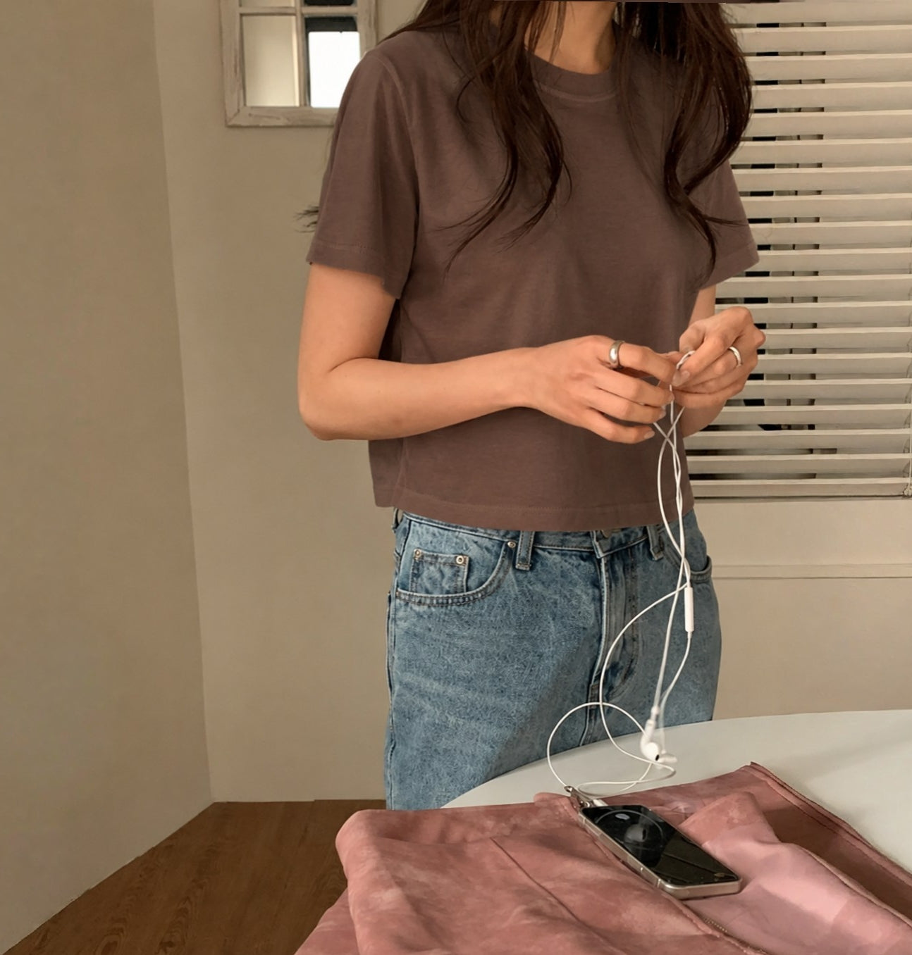 Essential Soft Stretch Everyday Tee - Women One Size