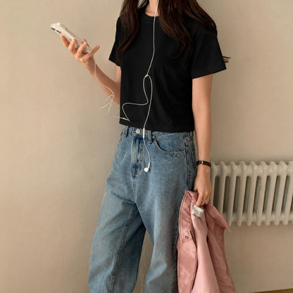 Essential Soft Stretch Everyday Tee - Women One Size