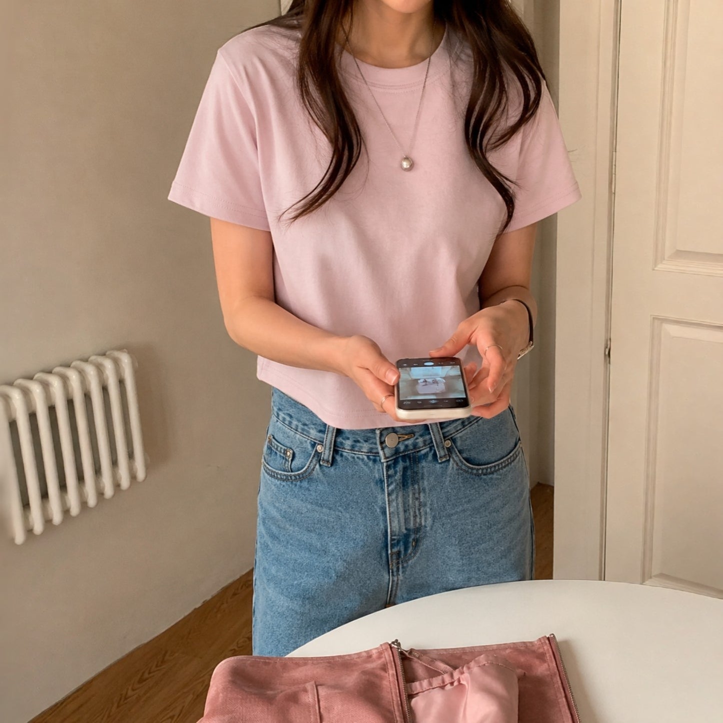 Essential Soft Stretch Everyday Tee - Women One Size