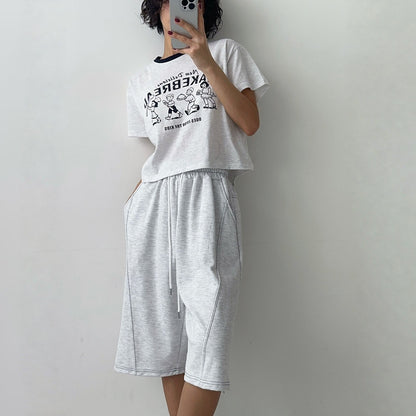 Vintage Make Bread Ringer Graphic T-Shirt – Women One Size