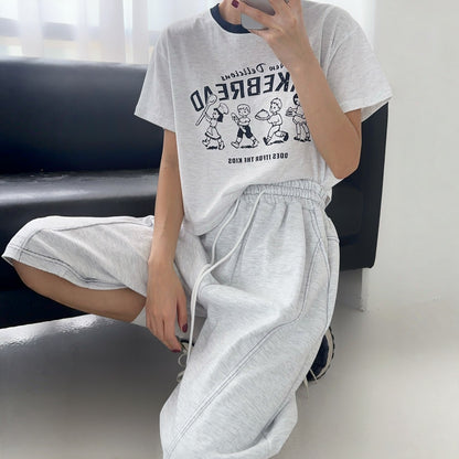 Vintage Make Bread Ringer Graphic T-Shirt – Women One Size