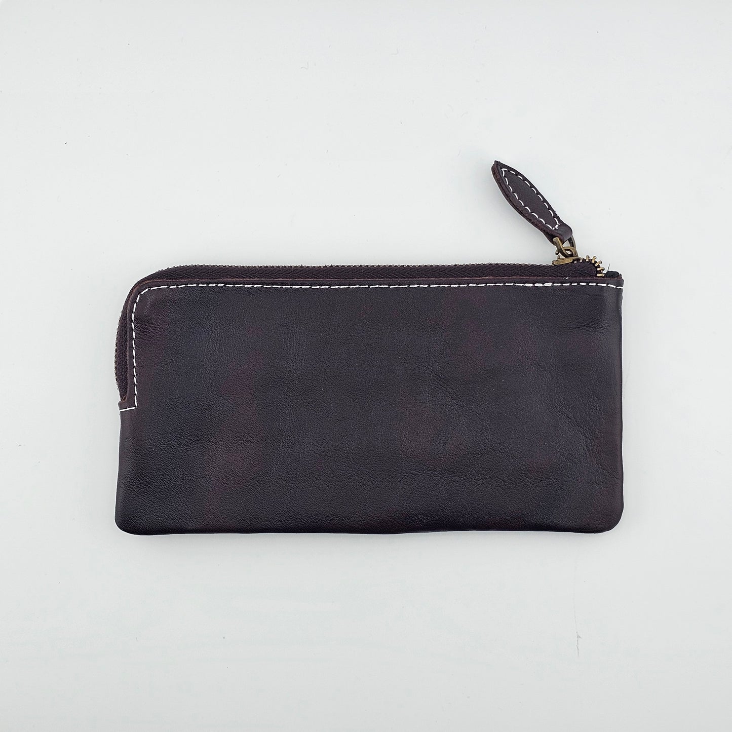 Slim Cowhide Long Wallet – Compact Design