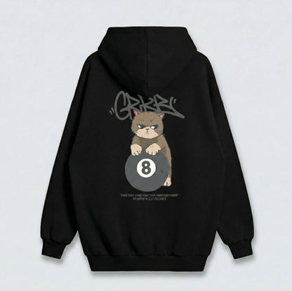 GRRA Graphic Hoodie  (UNISEX / WOMEN - OVERFIT)