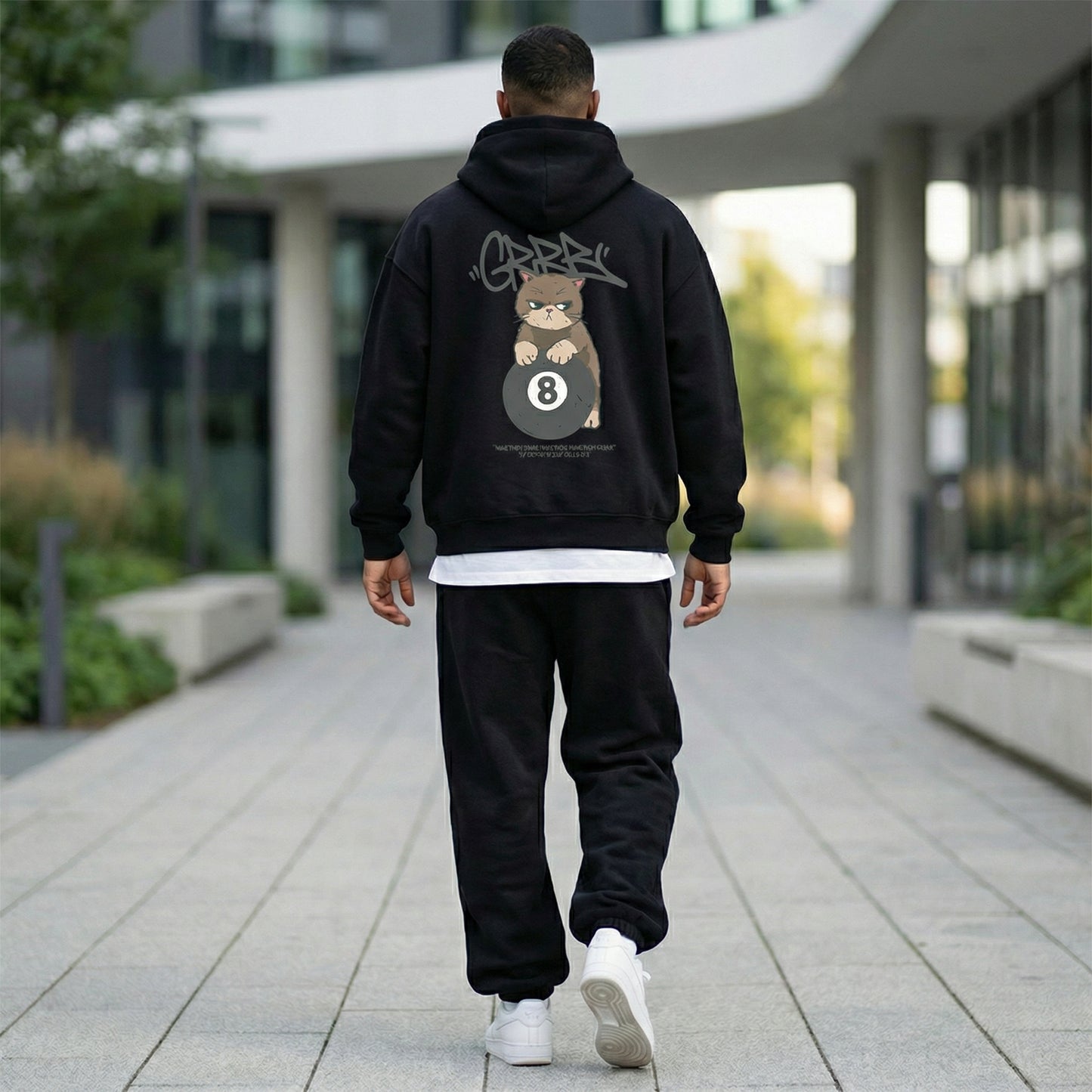 GRRA Graphic Hoodie  (UNISEX / WOMEN - OVERFIT)