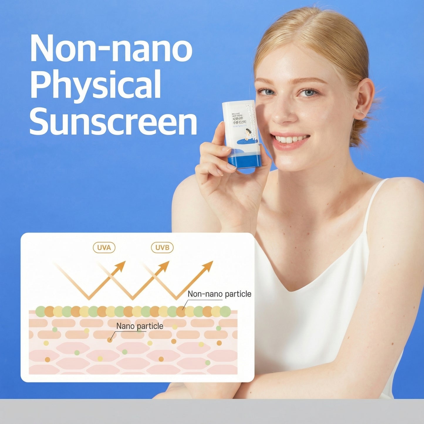 ROUND LAB Birch Juice Moisturizing Sun Stick Broad Spectrum SPF 50+