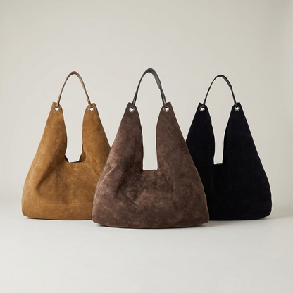 VELA SUEDE SHOULDER BAG