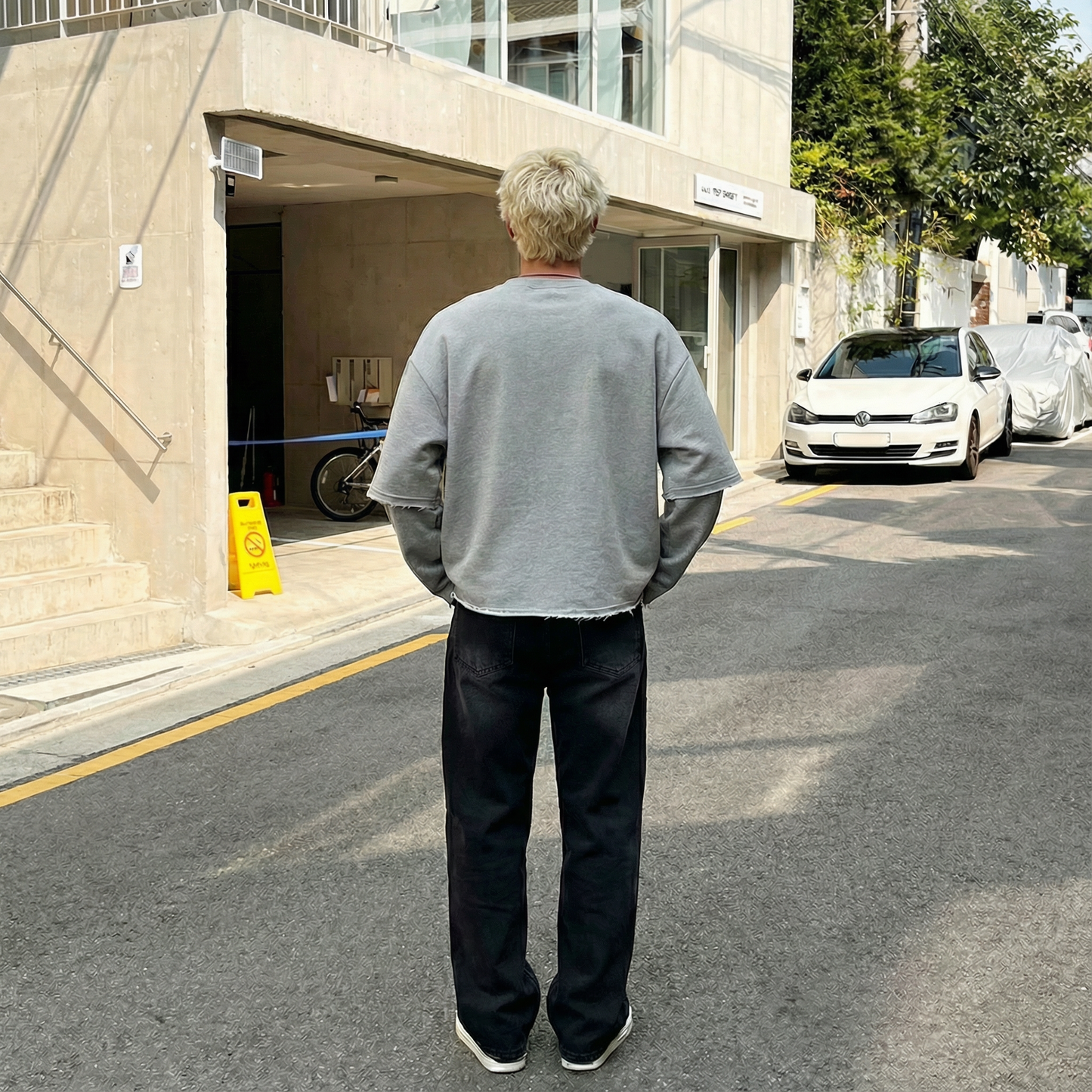 Recover XL Layered Sweatshirt (UNISEX / WOMEN – OVERFIT)