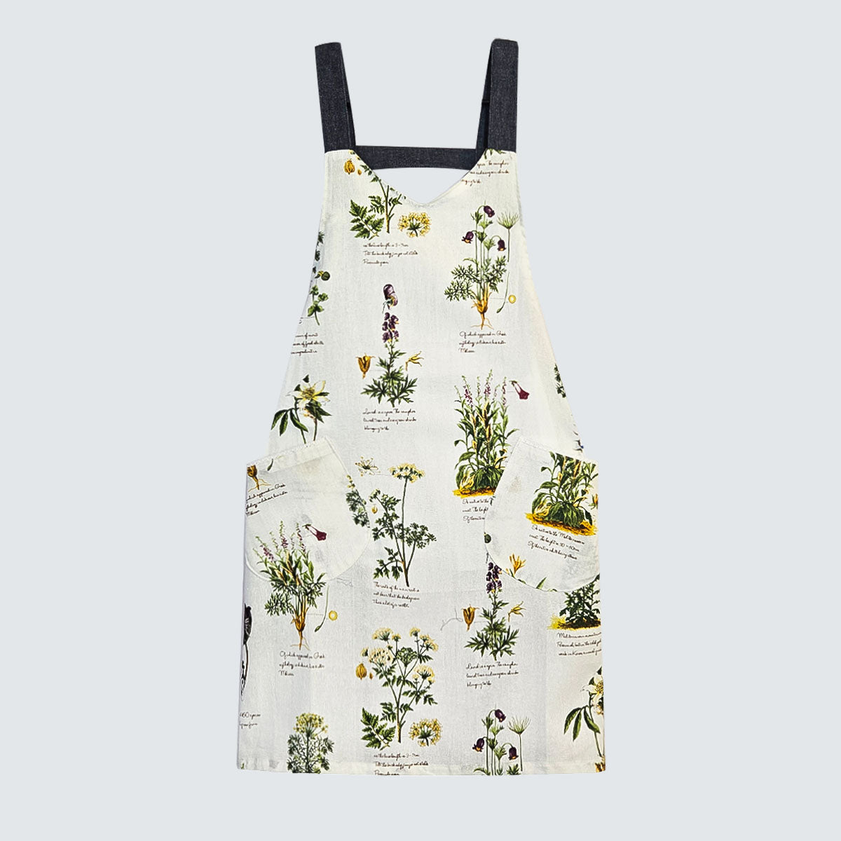 Botanical Herbarium Cotton Apron – Ivory Garden