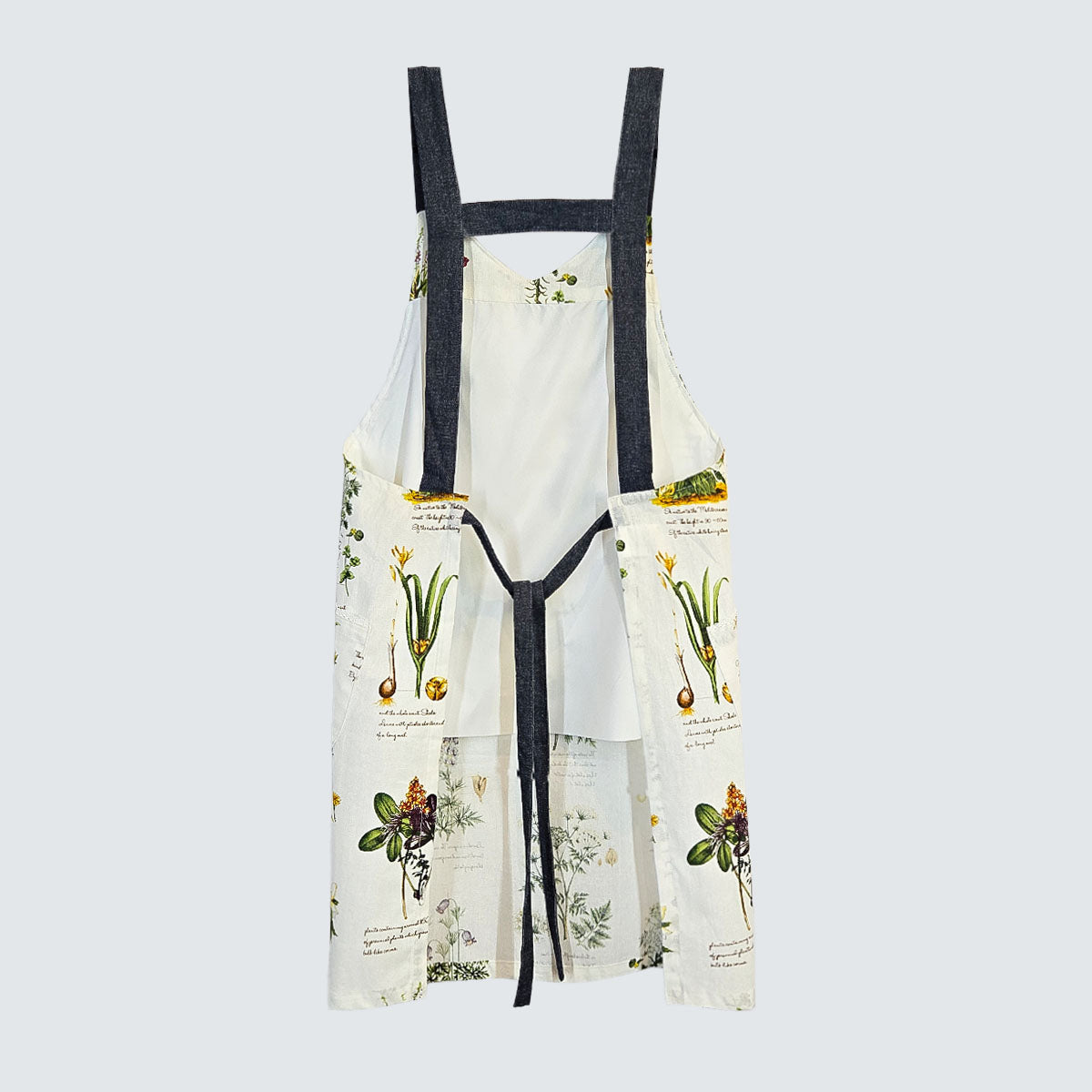Botanical Herbarium Cotton Apron – Ivory Garden