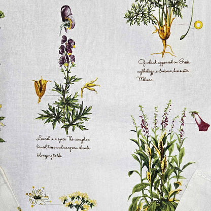 Botanical Herbarium Cotton Apron – Ivory Garden