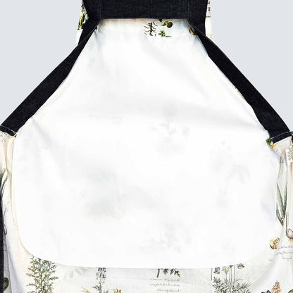 Botanical Herbarium Cotton Apron – Ivory Garden