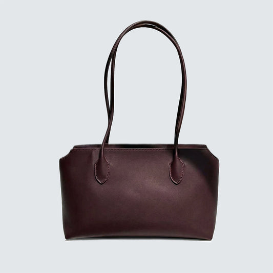 LUNE LEATHER SHOULDER BAG