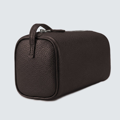 Arden Barrel Leather Tote Bag