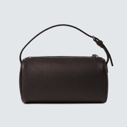 Arden Barrel Leather Tote Bag