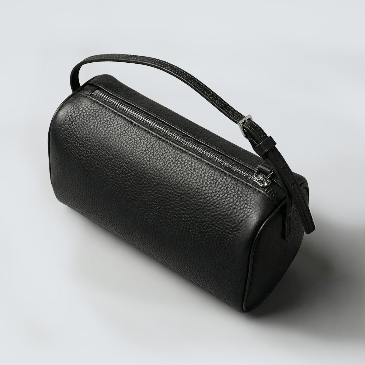 Arden Barrel Leather Tote Bag