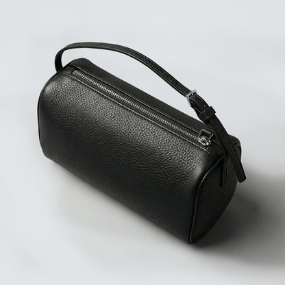 Arden Barrel Leather Tote Bag