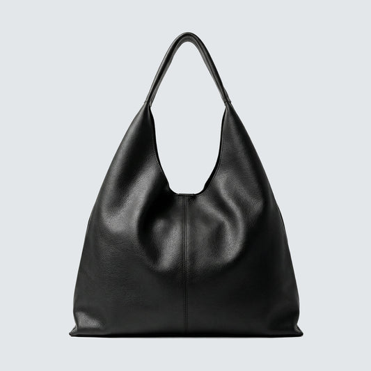 VERA LEATHER HOBO BAG