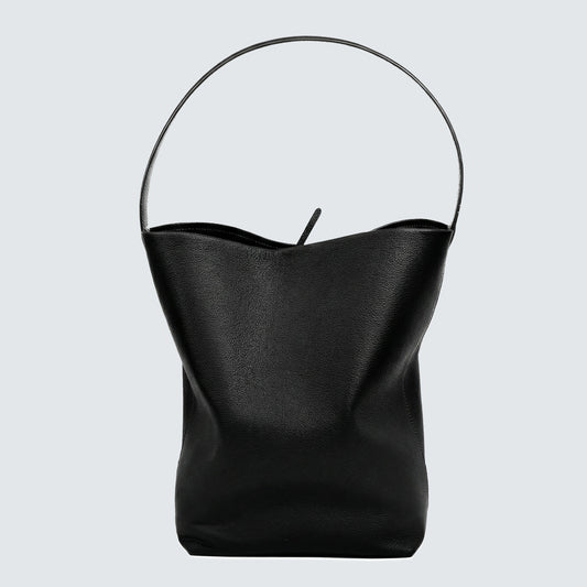 Large  Norr Leather Bucket Tote Bag
