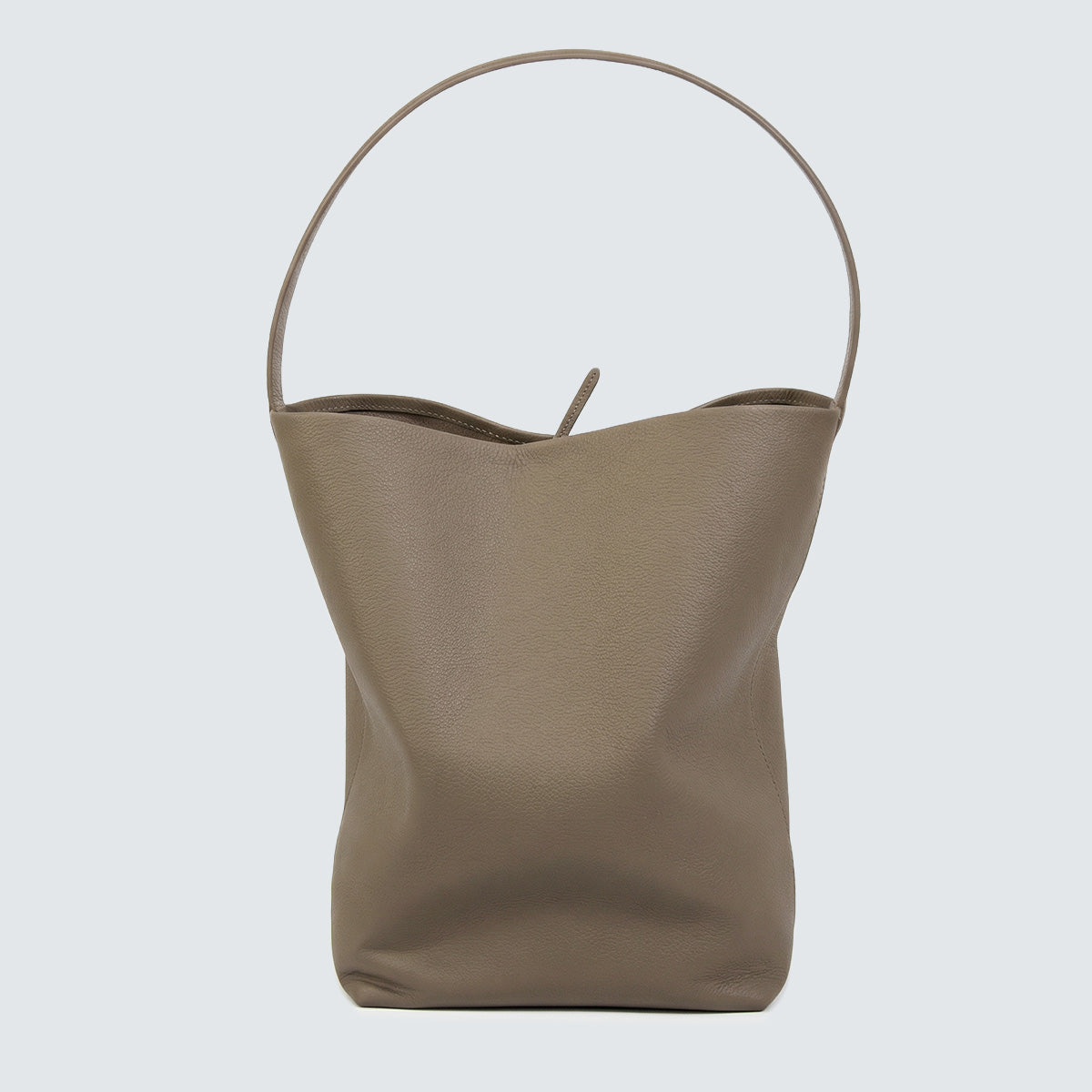 Large  Norr Leather Bucket Tote Bag