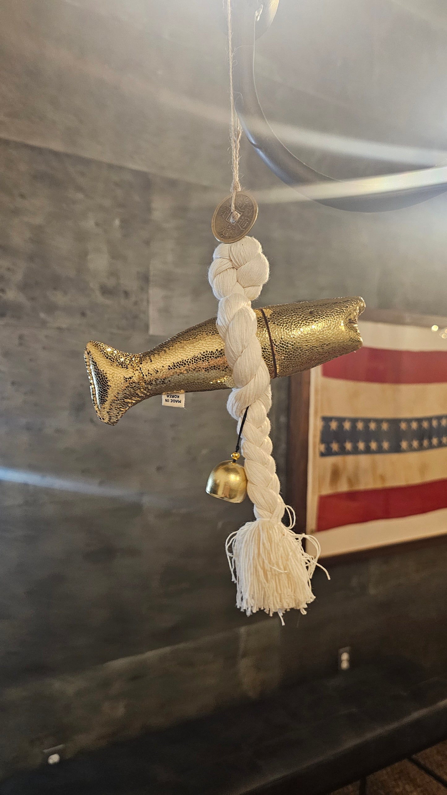 Guardian Fish Charm – Gold Shine (BIG) | Good Luck & Prosperity Charm