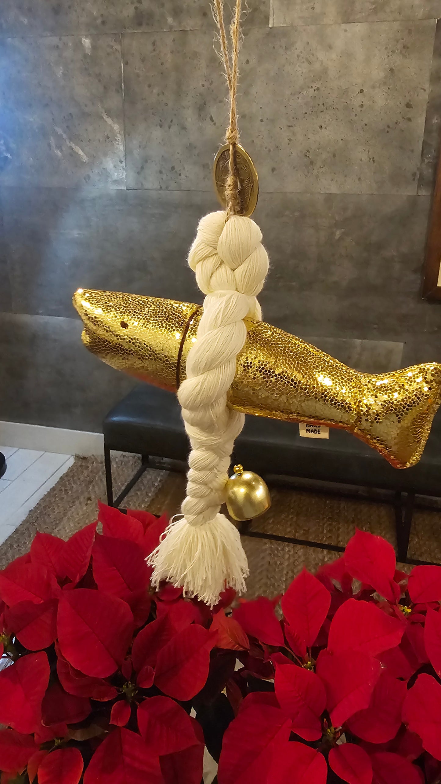 Guardian Fish Charm – Gold Shine (BIG) | Good Luck & Prosperity Charm