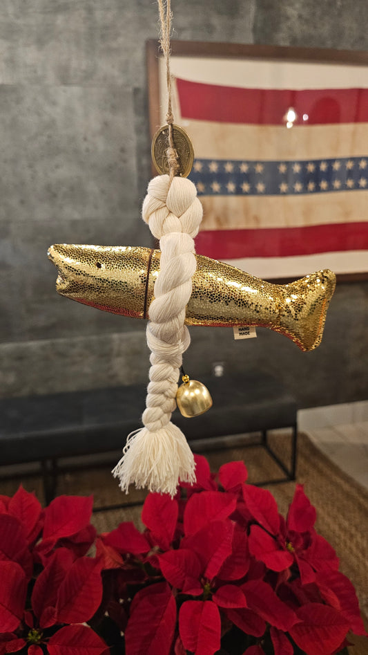 Guardian Fish Charm – Gold Shine (BIG) | Good Luck & Prosperity Charm