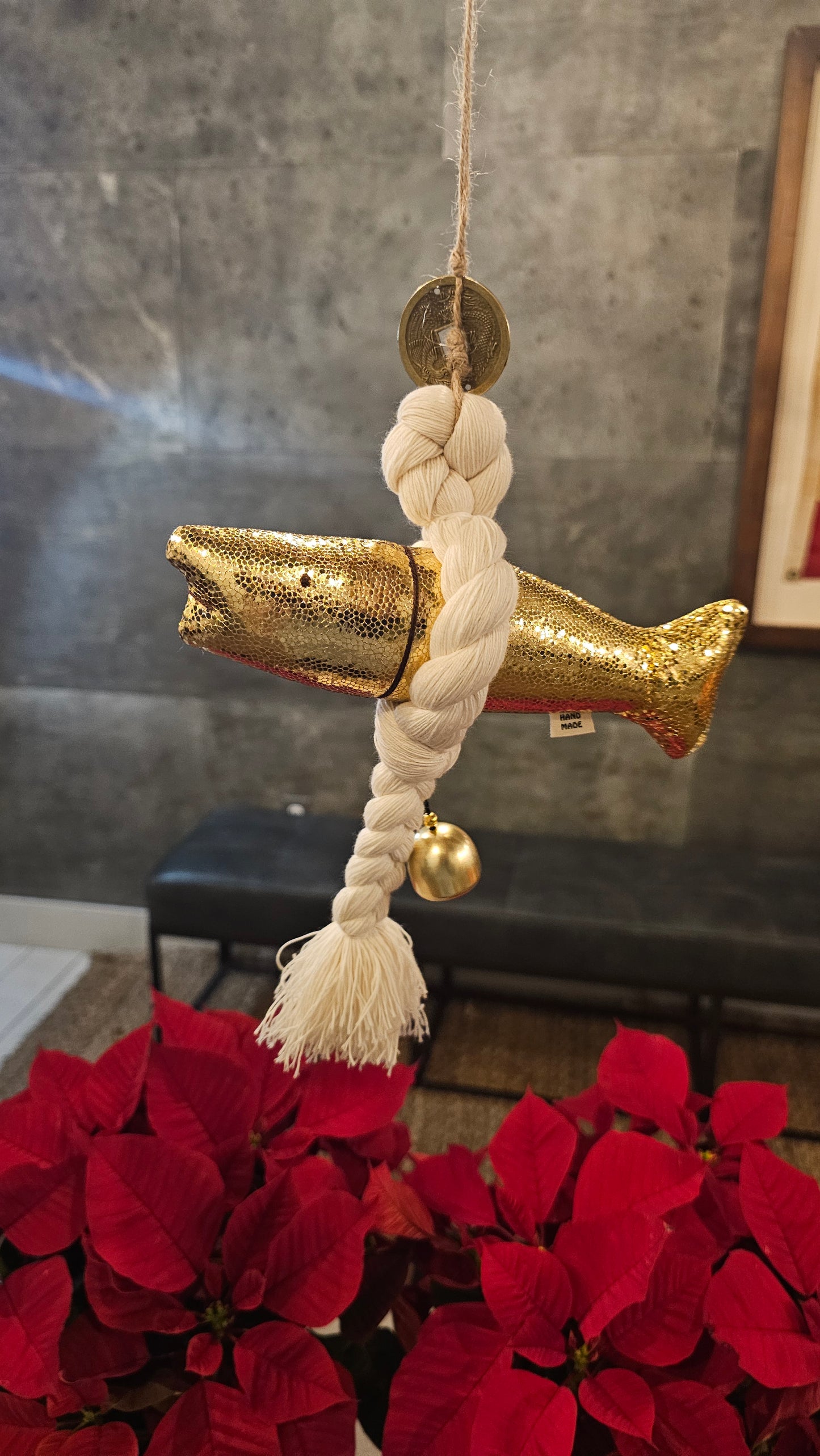 Guardian Fish Charm – Gold Shine (BIG) | Good Luck & Prosperity Charm