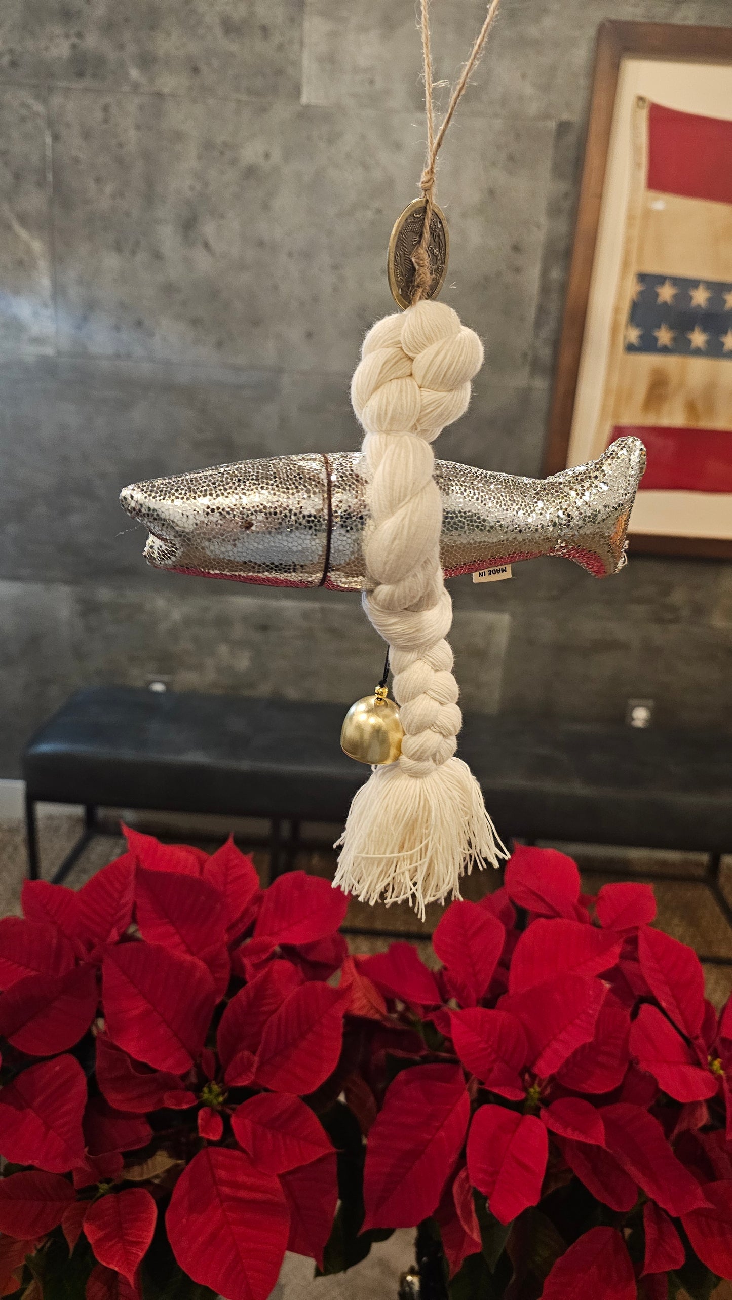 Guardian Fish Charm – Silver Shine (BIG) | Peace & Protection Charm