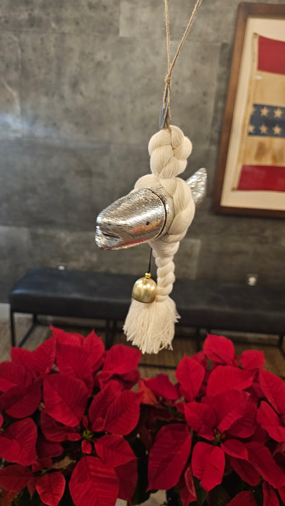 Guardian Fish Charm – Silver Shine (BIG) | Peace & Protection Charm