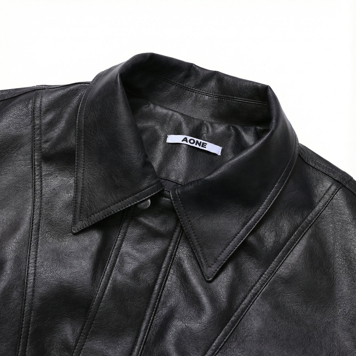 Urban Ease Oversized Faux Leather Jacket – Women One Size / Unisex