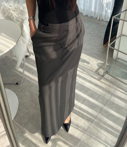 ATELIER LINE – Tailored Long Skirt – Women One Size