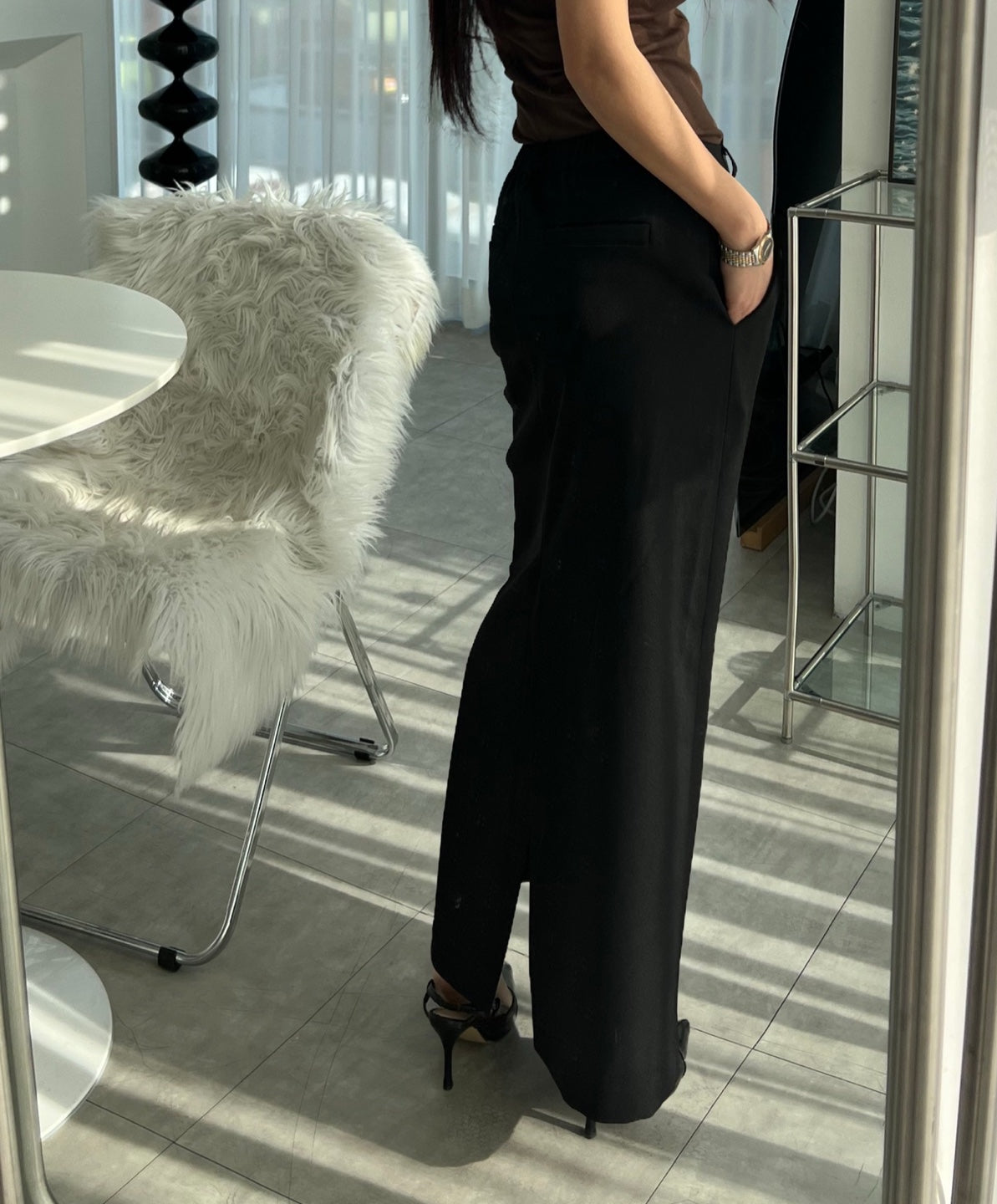 ATELIER LINE – Tailored Long Skirt – Women One Size