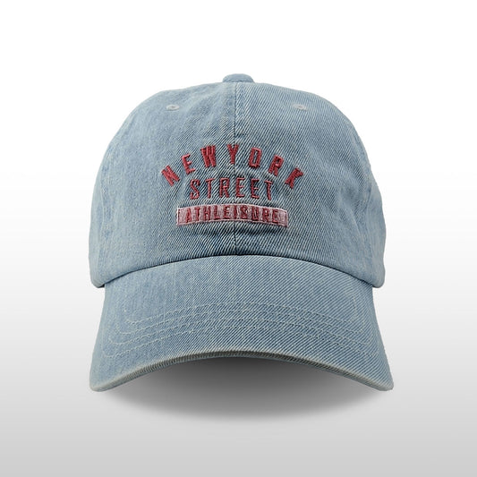 NEW YORK STREET Athleisure Denim Embroidered Cap – Mid Depth