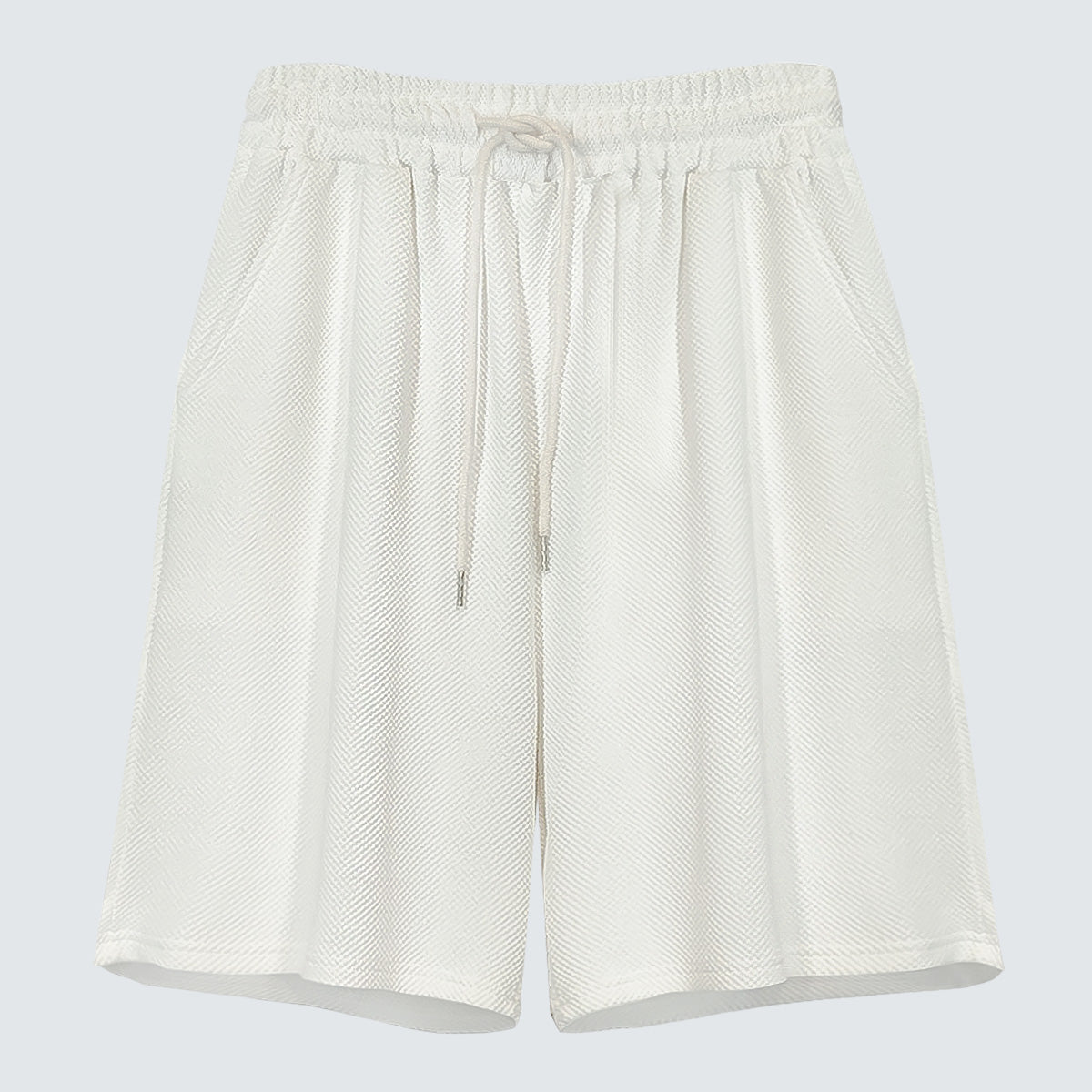 Amber Texture Drawstring Shorts