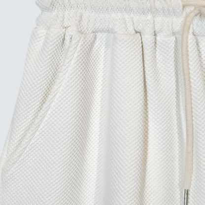 Amber Texture Drawstring Shorts