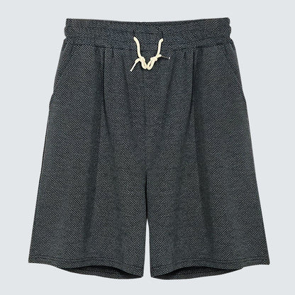 Amber Texture Drawstring Shorts