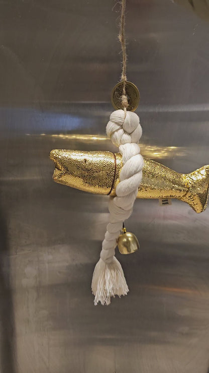 Guardian Fish Charm – Gold Shine (BIG) | Good Luck & Prosperity Charm