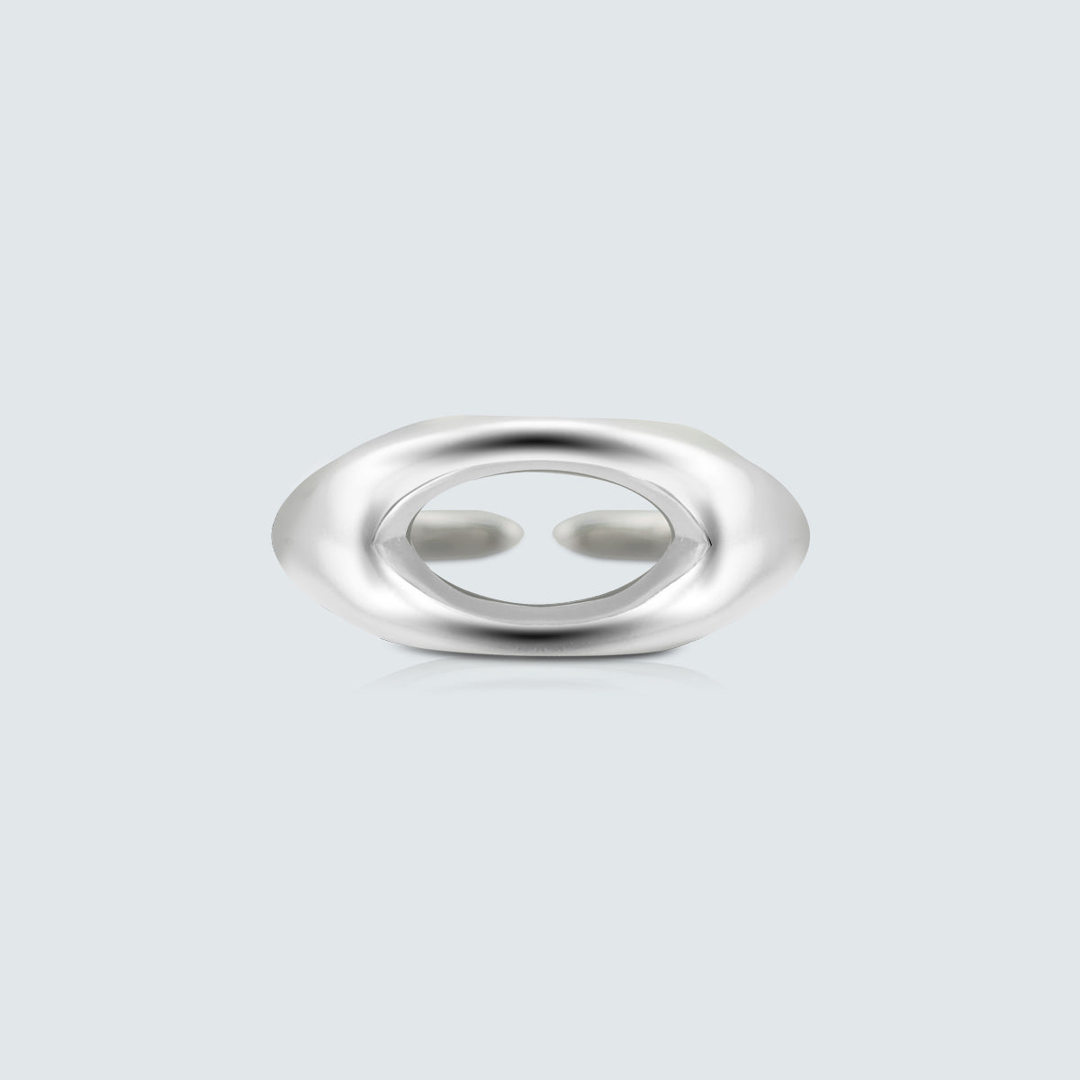 Pinky Flow Curve Open Ring