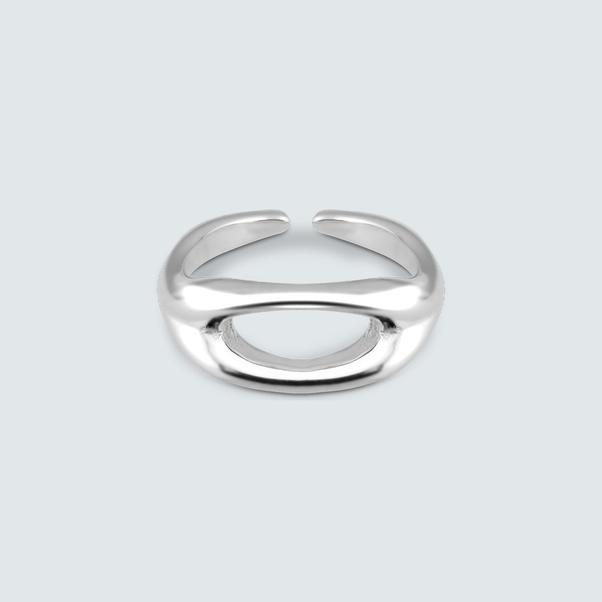 Pinky Flow Curve Open Ring