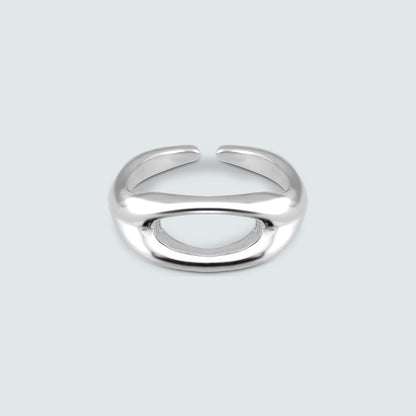 Pinky Flow Curve Open Ring