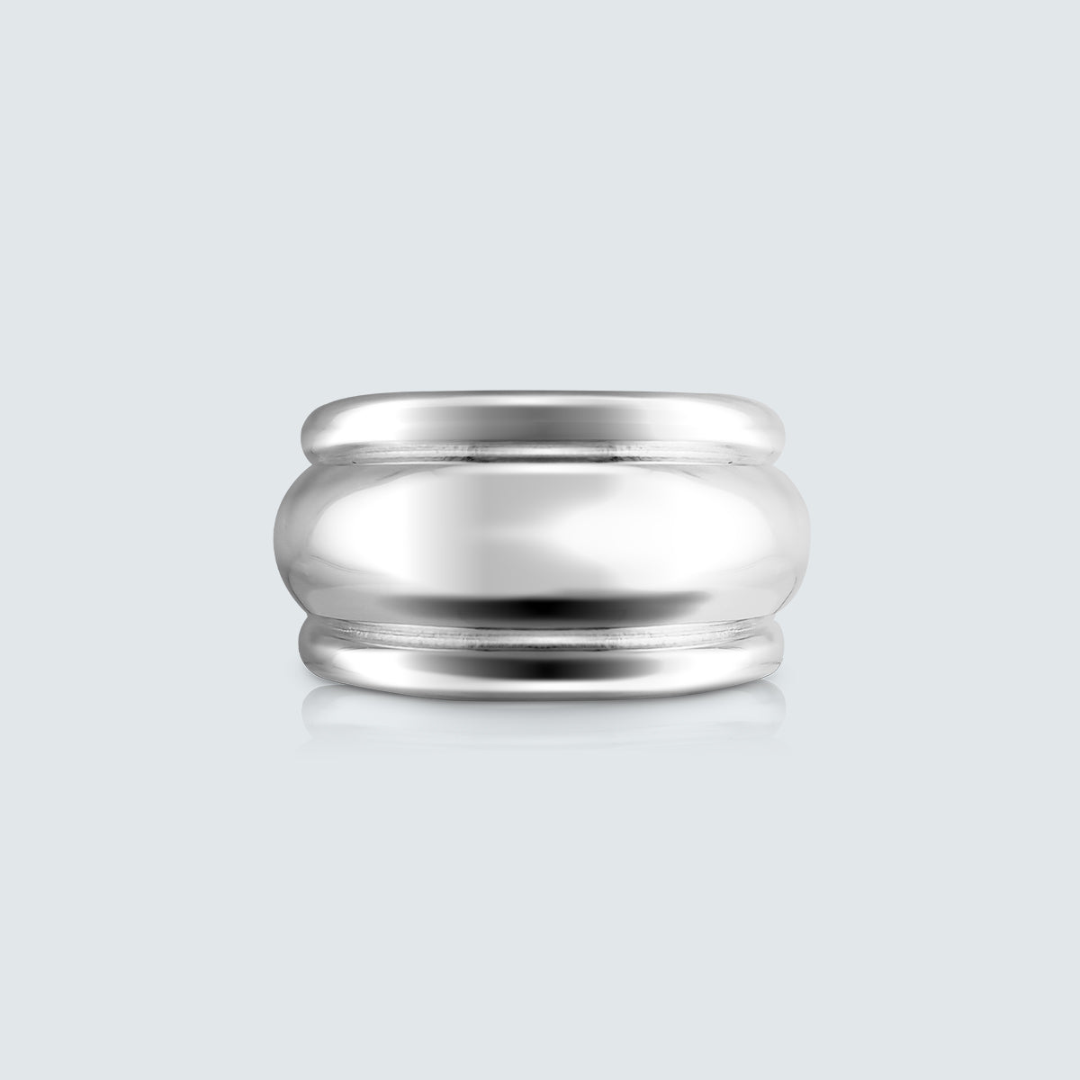 Bold Dome Silver Ring