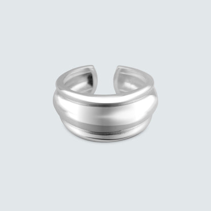 Bold Dome Silver Ring