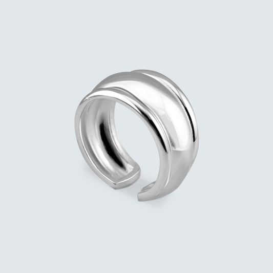 Bold Dome Silver Ring