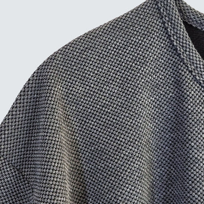 Amber Textured Relaxed Fit Short Sleeve Top (UNISEX / WOMEN – OVERFIT)