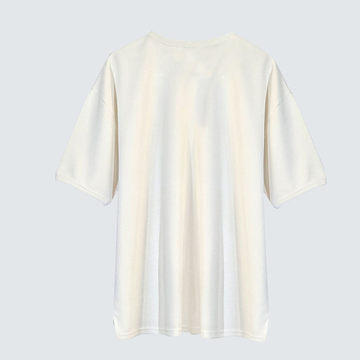 Amber Textured Relaxed Fit Short Sleeve Top (UNISEX / WOMEN – OVERFIT)