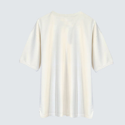 Amber Textured Relaxed Fit Short Sleeve Top (UNISEX / WOMEN – OVERFIT)