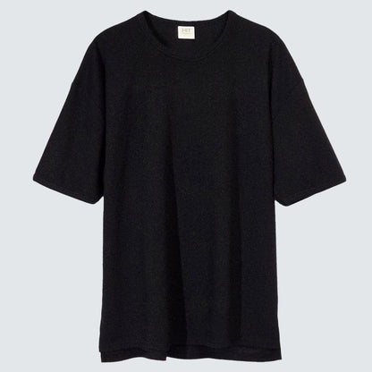 Amber Textured Relaxed Fit Short Sleeve Top (UNISEX / WOMEN – OVERFIT)