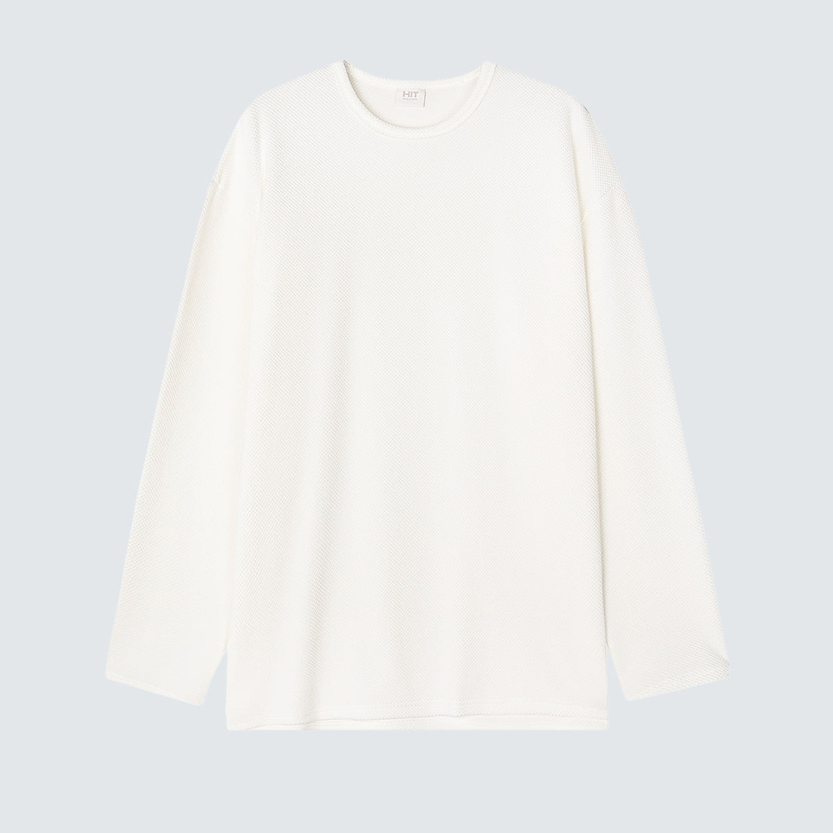 Amber Textured Long Sleeve Top (UNISEX / WOMEN – OVERFIT)