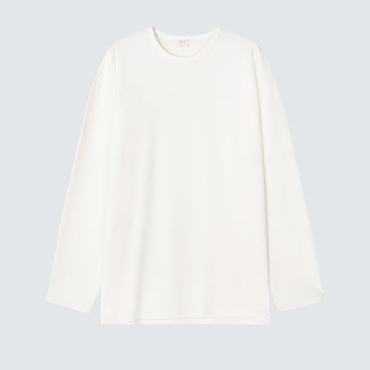 Amber Textured Long Sleeve Top (UNISEX / WOMEN – OVERFIT)