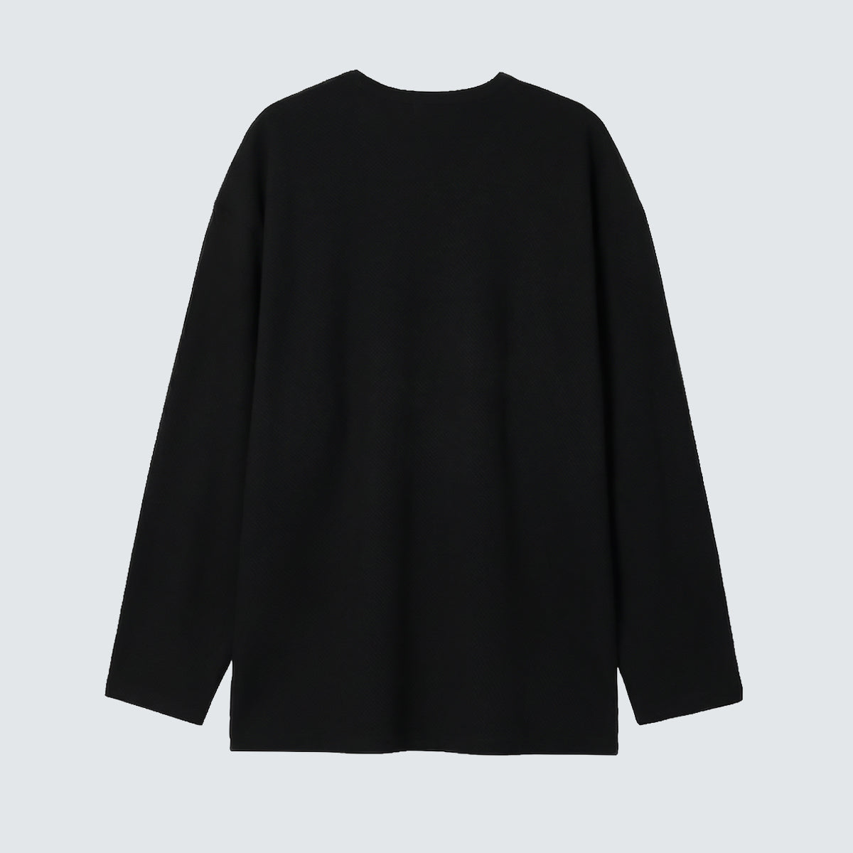 Amber Textured Long Sleeve Top (UNISEX / WOMEN – OVERFIT)